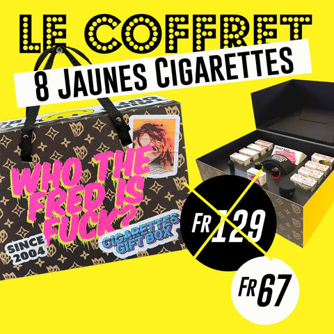 Le coffret Cigarettes: incl. 8 packs of Jaunes